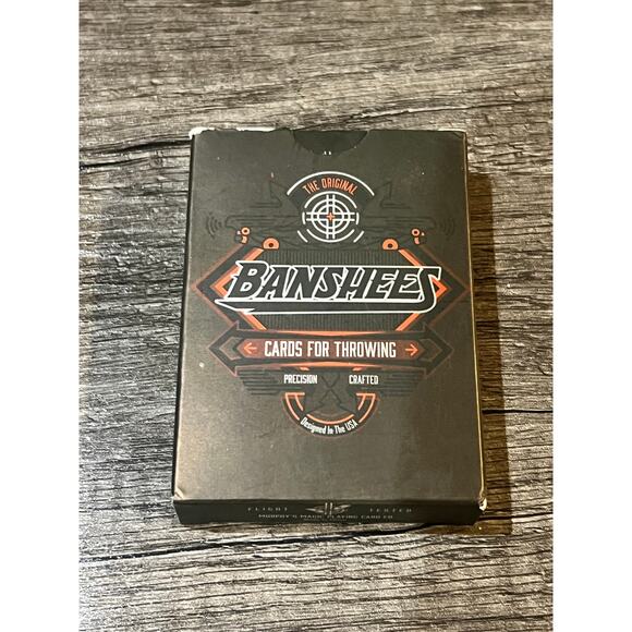 Banshee Throwing Cards – 2 Sets High‑Performance Card Throwing Targets - Picture 4 of 4